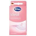 Różowe prezerwatywy nawilżane Ritex Ideal 10 szt.