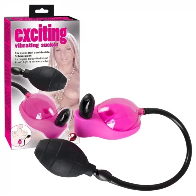 Exciting vibrating sucker