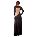 Długa suknia z odkrytymi plecami Kleid Lang Offen