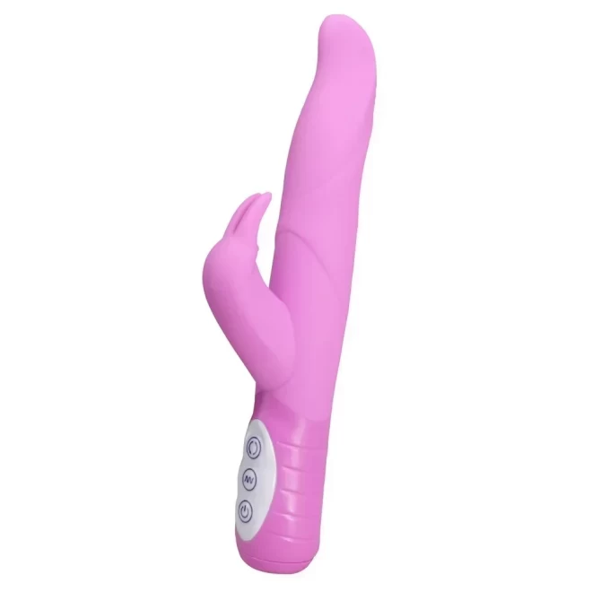 Wibrator silikonowy z króliczkiem Wiggle rabbit