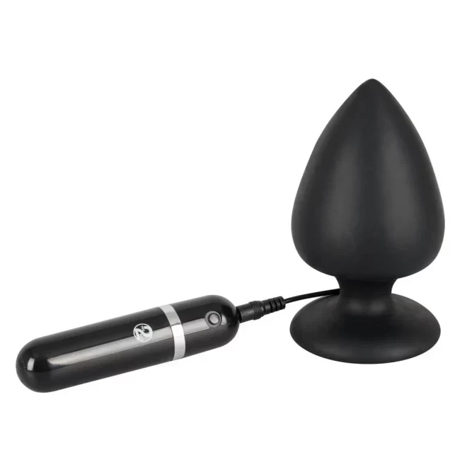 Plug analny z wibracjami Black Velvets