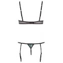 Komplet otwartej bielizny Hebe Set Mint