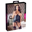 Gorset wetlook Strapshemd offen