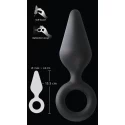 Zatyczka analna Y2t Black Soft Touch Plug L