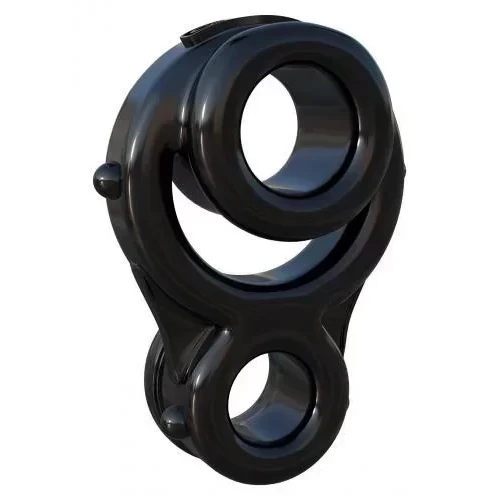 Potrójny ring na penisa i jądra Fantasy C-Ringz Ironman Triple Ring