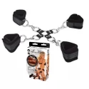 Zestaw kajdanek na ręce i nogi Lux Fetish Hogtie Set (5pcs.)