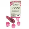 Masażer do łechtaczki z wymiennymi końcówkami Pocket Pleasure (3 kolory)