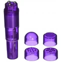 Masażer do łechtaczki z wymiennymi końcówkami Pocket Pleasure (3 kolory)