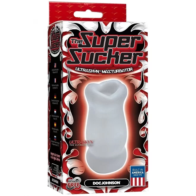 Żelowy masturbator Super Sucker