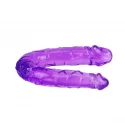 DOUBLE DONG 30CM FIOLETOWY