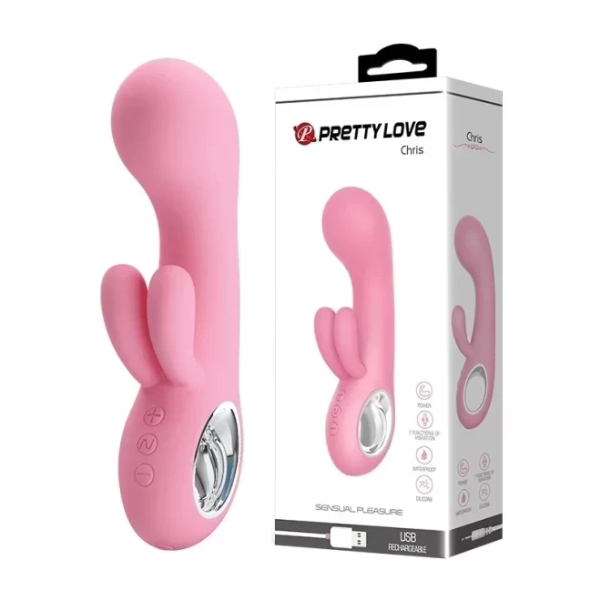 Pretty love chris vibrator light pink