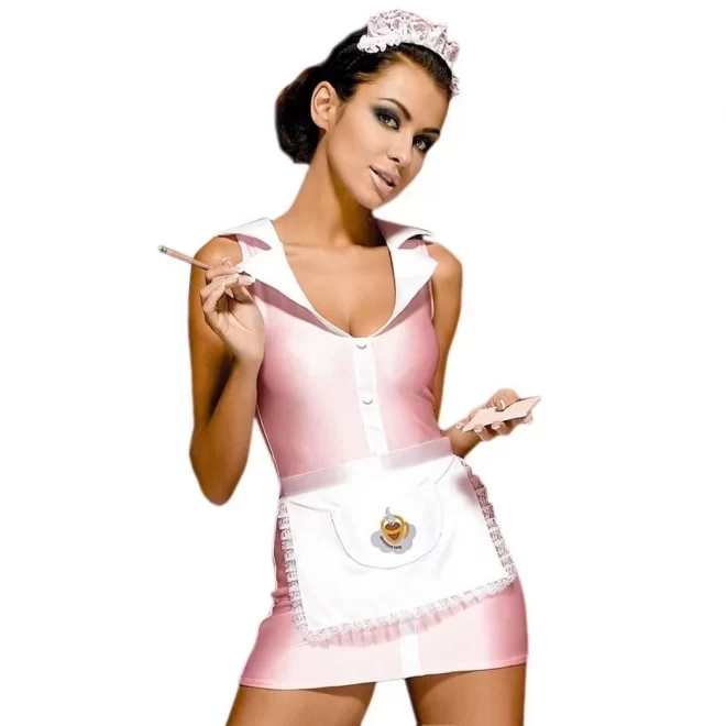 4-częściowy kostium kelnerki Waitress
