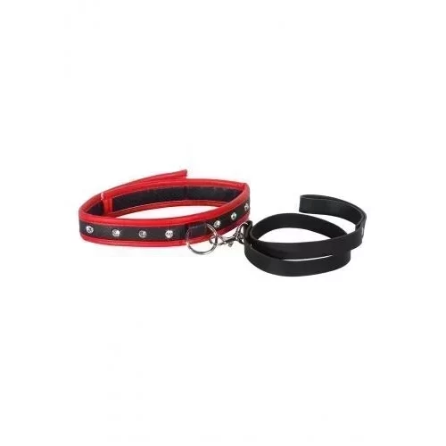 Obroża ze smyczą Scarlet Couture Collar and Leash