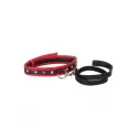 Obroża ze smyczą Scarlet Couture Collar and Leash