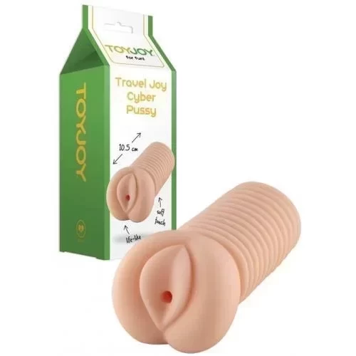 Masturbator w kształcie waginy Travel Joy Cyber Pussy