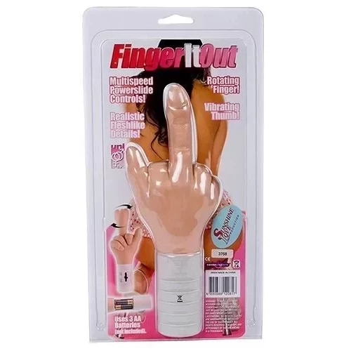 Wibrator w kształcie paluszka Finger It Out