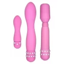 Zestaw trzech zmysłowych masażerów Diamond Triple Pleasure Pack