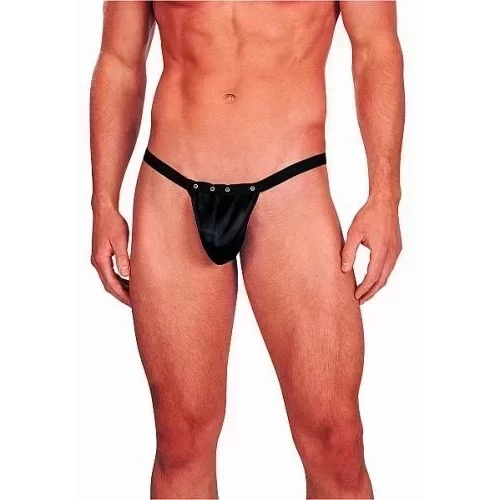 Stringi typu sakiewka String black o.s.