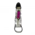 Nakładka na penisa Men Extension Vibrating Cage