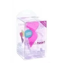 Delikatny korek analny Naughtier candy heart ( 2 kolory)