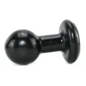 Silikonowo-żelowy korek analny Round Butt Plug Small (2 kolory)