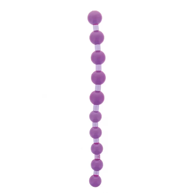 JUMBO JELLY THAI BEADS CARDED LAVENDER