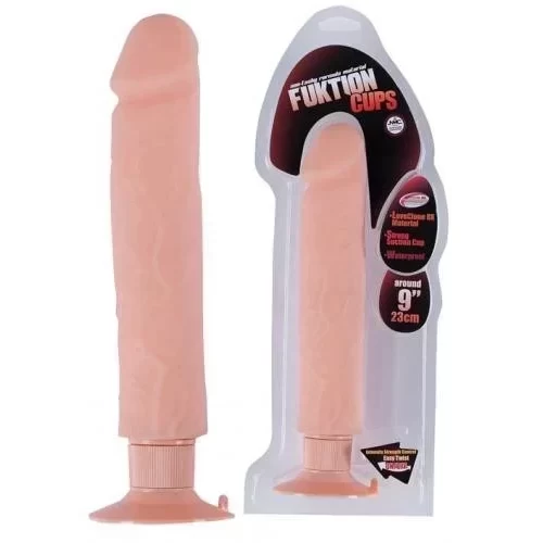 Klasyczny wibrator 23 cm Fuktion cups vibe 9 ( 2 kolory)