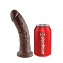 Dmuchana poduszka z wibrującym dildo King Cock Deluxe Vibrating Inflatable Hot Seat