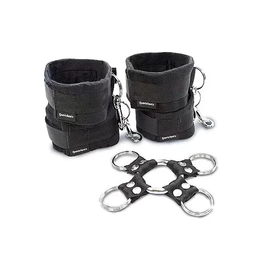Zestaw do unieruchomienia rąk i nóg 5-Piece Hog Tie And Cuff Set