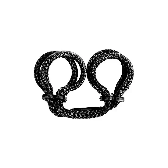 Kajdanki - liny na kostki Japanese Silk Love Rope Ankle Cuffs