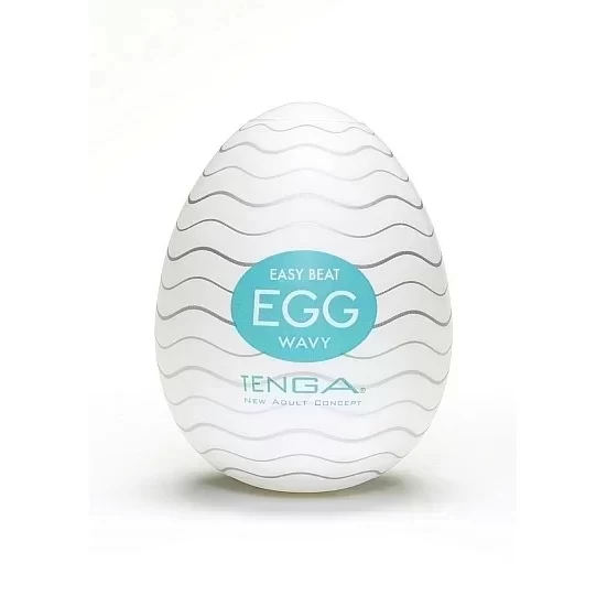 Masturbator w kształcie jajeczka TENGA EGG Wavy