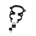 Kajdanki na nogi i nadgarstki - Ankle Wrist Binder Black (Single Unit).