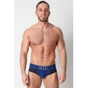 Slipy odkrywające pośladki Dragnet Jock Brief - Blue