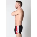 Bokserki Sweeper Reversible Mesh Short- Red