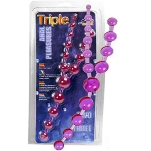 Kulki analne Triple Anal Pleasures