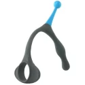 Optimale duo silicone c-ring / p-massager - black