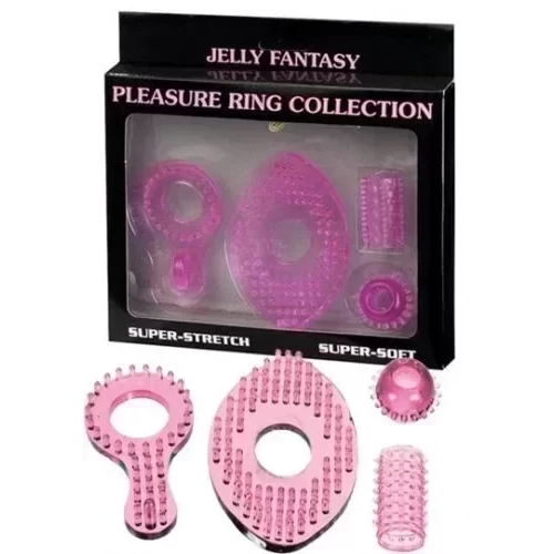 Zestaw pierścieni uciskowych Pleasure Ring Collection
