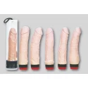 Invader solid-soft vibrator, im rhrchen, natur, 18cm