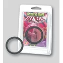 Cock & ball rings rubber singles, cockring,schwarz, 45mm