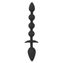 Black velvets plug + beads