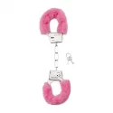 Czerwone kajdanki Furry Handcuffs -