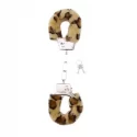 Panterkowe kajdanki Furry Handcuffs - Cheetah