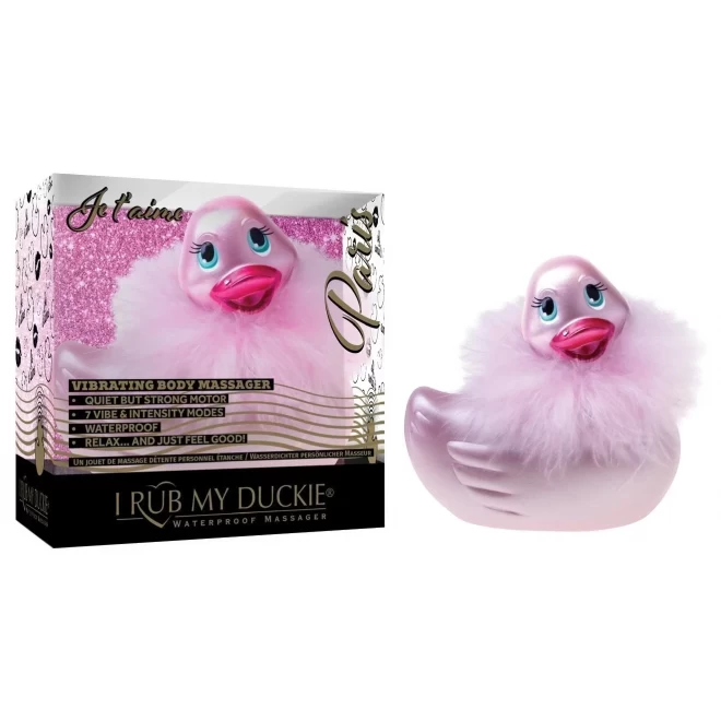 Bade-ente "irmd" paris pink mini