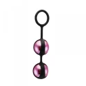 DUO PLEASURE BALLS. WEIGHTED STEEL BALLS INSIDE.