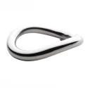 Stainless steel ergo ring 40 mm.