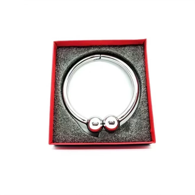 Stainless steel barbell collar with magnet closer 16 cm. | 1