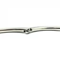 Stainless steel barbell collar with magnet closer 18 cm. | 1