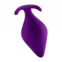 Butt Plug with Handle - Medium - Purple