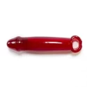 Nakładka na penisa Muscle cock sheath ruby red