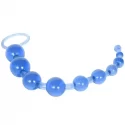 Sassy anal beads-blue